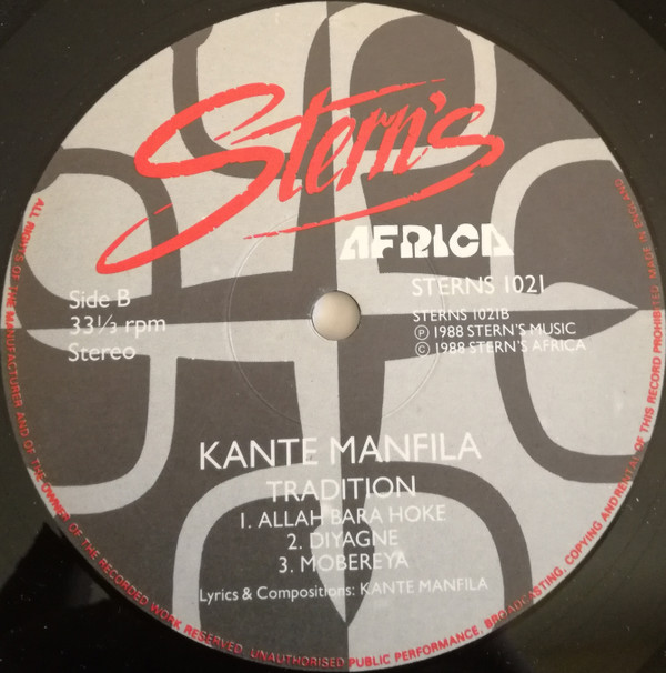 Kante Manfila - Tradition | Stern's Africa (STERNS 1021) - 4