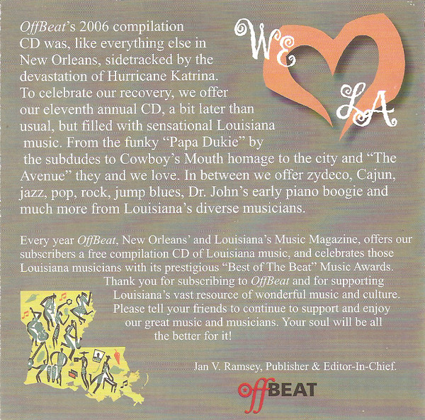 télécharger l'album Download Various - Experience Louisiana Music 2006 album