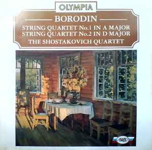 Alexander Borodin - String Quartet No. 1 In A Major / String Quartet No. 2 In D Major album cover