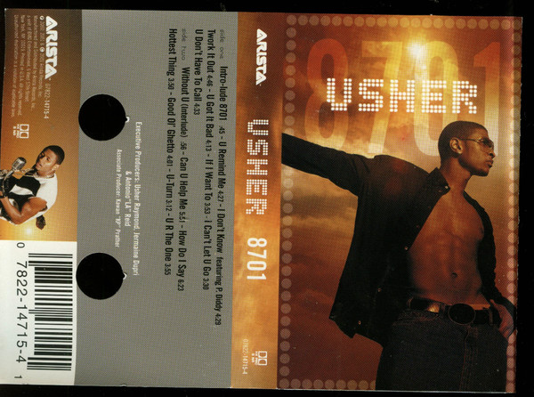 Usher – 8701 (2001, Cassette) - Discogs