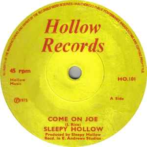 Sleepy Hollow – Come On Joe (1975, Vinyl) - Discogs