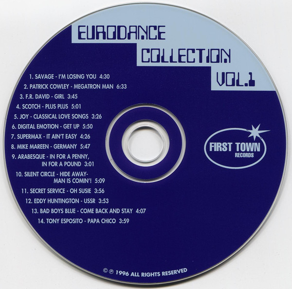 last ned album Various - Eurodance Collection Vol 1