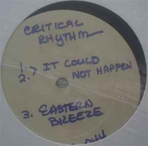 Critical Rhythm – It Could Not Happen (1990, Vinyl) - Discogs