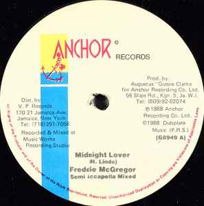 Freddie McGregor – Midnight Lover (1988, Vinyl) - Discogs