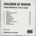 Cover of 'Tokyo Warhearts' Live In Japan, 2008, CDr