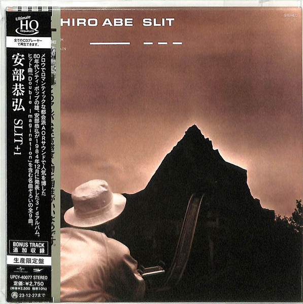 Yasuhiro Abe – Slit (2023, UHQCD, CD) - Discogs