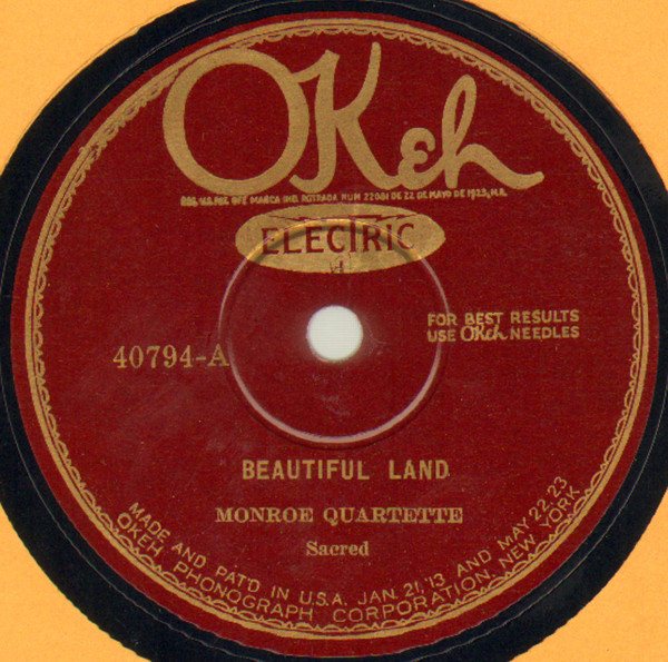 baixar álbum Monroe Quartette - Beautiful Land Whispering Hope