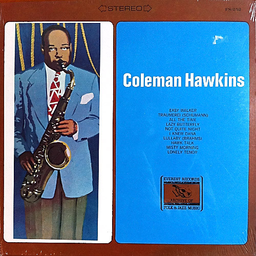 Coleman Hawkins "The complete jazz Tone Recordings 1954" Spain Fresh sound jazz 