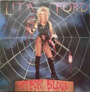 Lita Ford - Out For Blood album cover