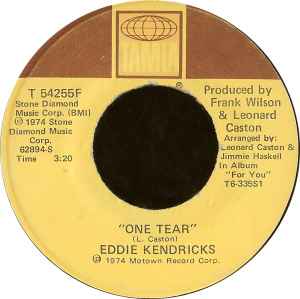 Eddie Kendricks - One Tear / The Thin Man album cover