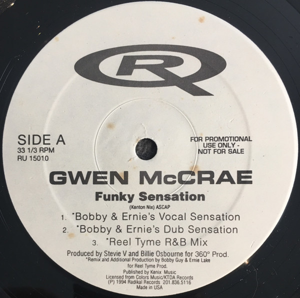 Gwen McCrae – Funky Sensation (1994, Vinyl) - Discogs