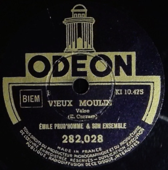 Album herunterladen Emile Prud'Homme Et Son Ensemble - Wagram Vieux Moulin