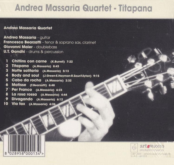 télécharger l'album Andrea Massaria Quartet - Titapana
