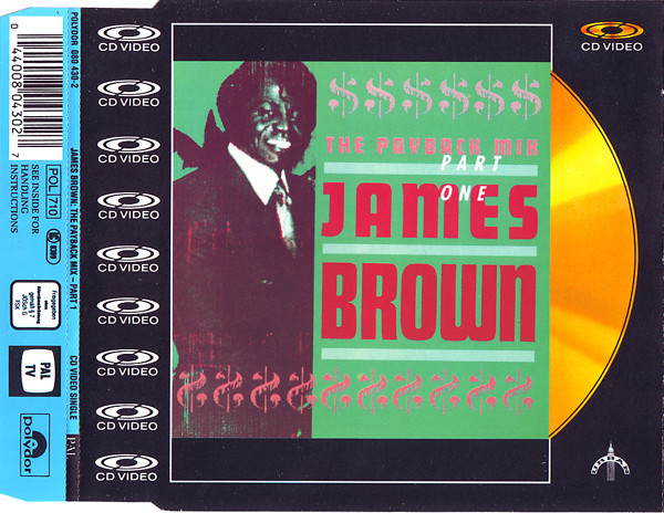 James Brown The Payback Mix Part One 1988 Cdv Discogs 