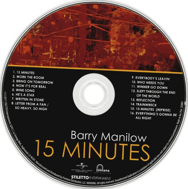 ladda ner album Barry Manilow - 15 Minutes