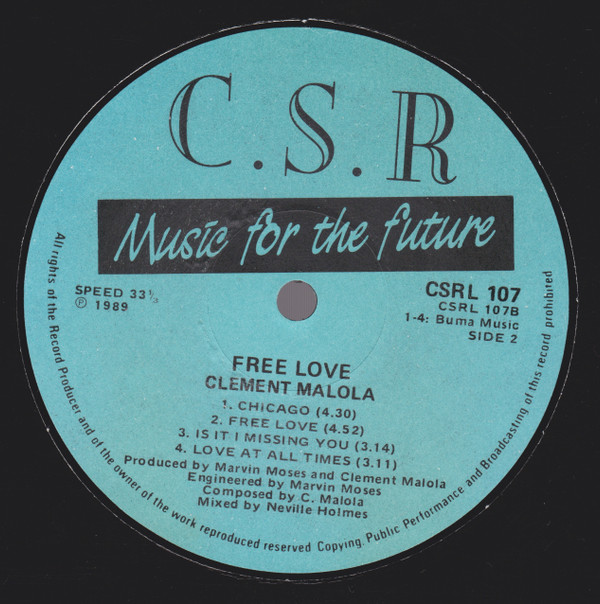 last ned album Clement Malola - Free Love