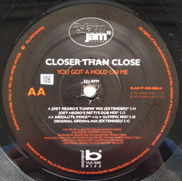 télécharger l'album Closer Than Close featuring Beverley Skeete - You Got A Hold On Me