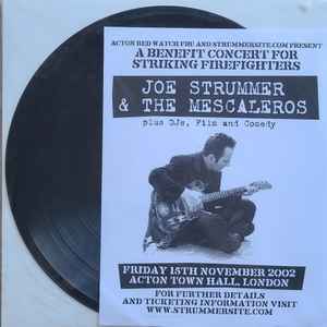 Joe Strummer & The Mescaleros – Friday 15th November 2002 Acton