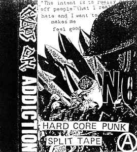 Chaos C.H. / Addiction – Hard Core Punk Split Tape (1994, Cassette