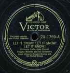 Cover of Let It Snow! Let It Snow! Let It Snow! / When The Sandman Rides The Trail, 1945-11-00, Shellac