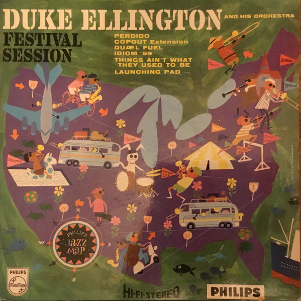 Duke Ellington And His Orchestra – Festival Session (1960, Vinyl) - Discogs