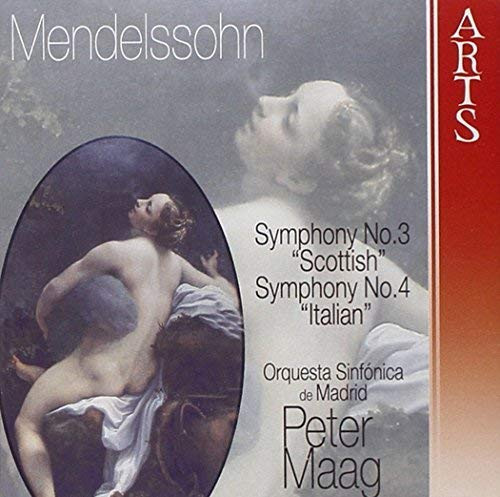 Symphonies n° 3 et 4 / Felix Mendelssohn Bartholdy, compositeur | Mendelssohn-Bartholdy, Felix (1809-1847) - compositeur allemand. Compositeur