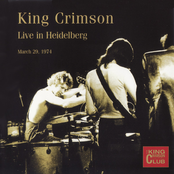 豪華 KING CRIMSON 「FROM HEIDLEBURG TO N.Y」 洋楽 - statcaremc.com