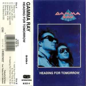 Gamma Ray – Heading For Tomorrow (1990, Chrome Tape, Black