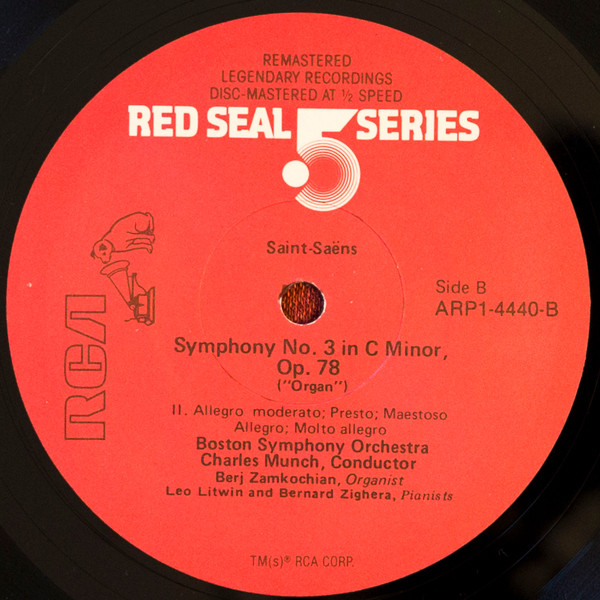 RCA Red Seal USRSS.5S1 Labels