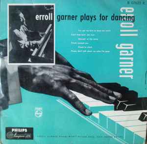 Erroll Garner Plays for Dancing Record