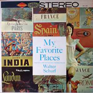 Walter Scharf - My Favorite Places album cover
