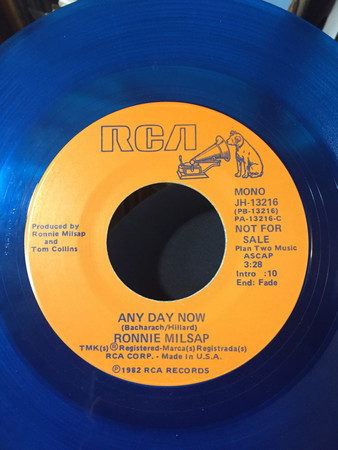 Ronnie Milsap – Any Day Now (1982, Indianapolis Pressing, Vinyl