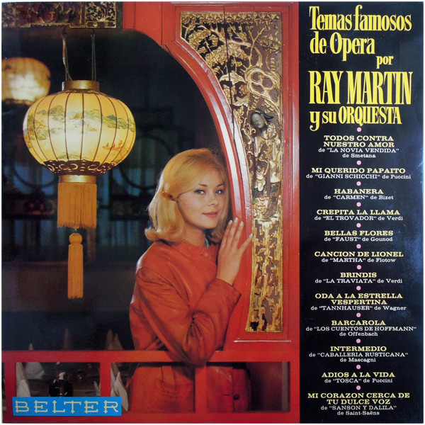baixar álbum Ray Martin Y Su Orquesta - Temas Famosos De Ópera