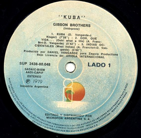 télécharger l'album Gibson Brothers - Kuba