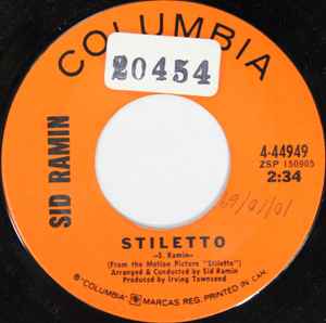 Sid Ramin - Stiletto / Sugar In The Rain album cover