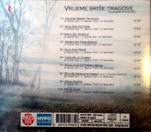 télécharger l'album Vladimir Kočiš - Vrijeme Briše Tragove