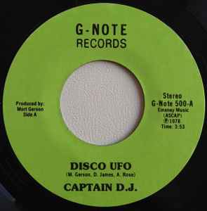 Captain D.J. - Disco UFO album cover
