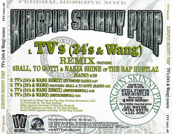 Kingpin Skinny Pimp Featuring 8Ball, Yo Gotti & Nakia Shine – TV's 