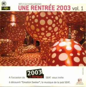 Une Rentrée 2003 - Vol. 1 - Various