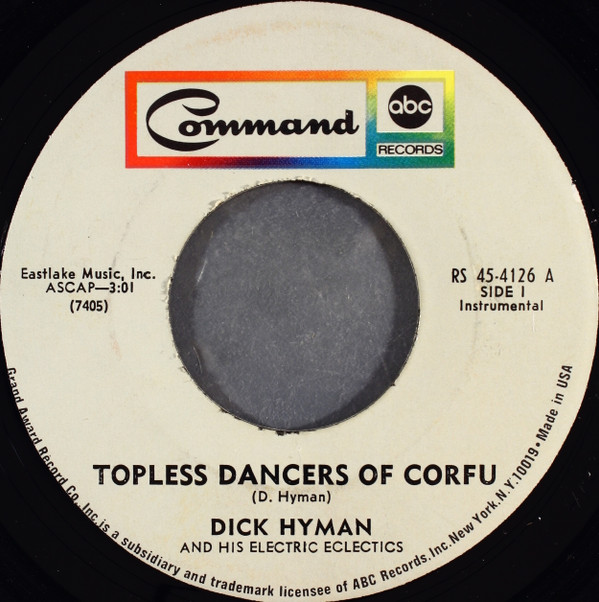 télécharger l'album Dick Hyman And His Electric Eclectics - Topless Dancers Of Corfu The Minotaur