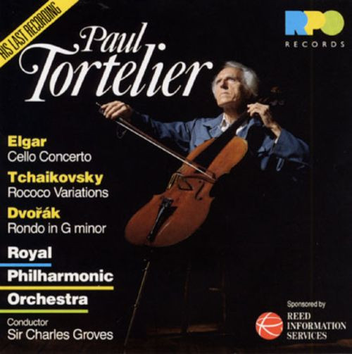 Album herunterladen Elgar, Tchaikovsky, Paul Tortelier, Royal Philharmonic Orchestra, Sir Charles Groves - Paul Tortelier