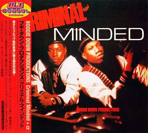Boogie Down Productions – Criminal Minded (1994, CD) - Discogs