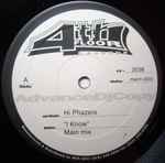 Cover of I Know, 2000-03-00, Vinyl