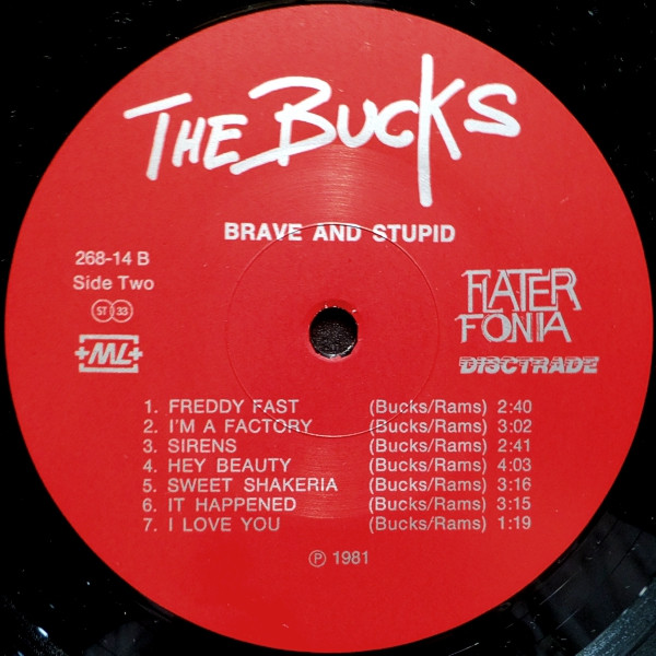 télécharger l'album The Bucks - Brave And Stupid