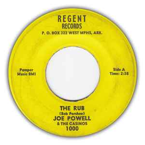 Joe Powell & The Casinos - The Rub / Casino's album cover
