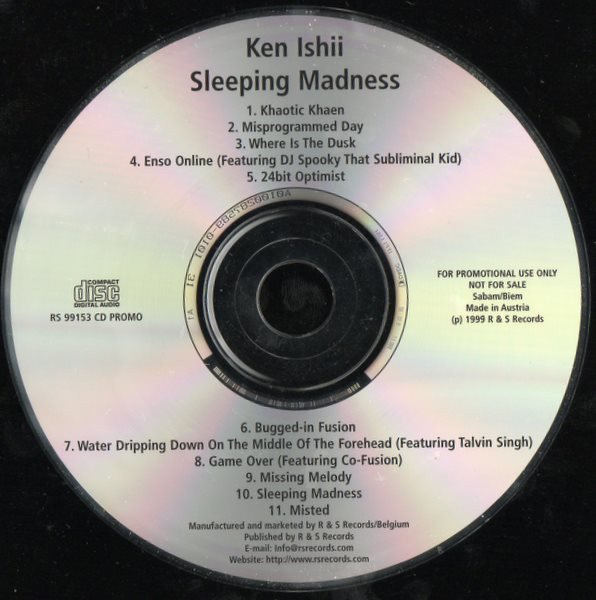 Ken Ishii - Sleeping Madness | Releases | Discogs