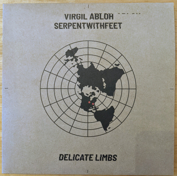 VIRGIL ABLOH SIGNED AUTOGRAPH ALBUM VINYL RECORD - DELICATE LIMBS VERY  RARE! JSA
