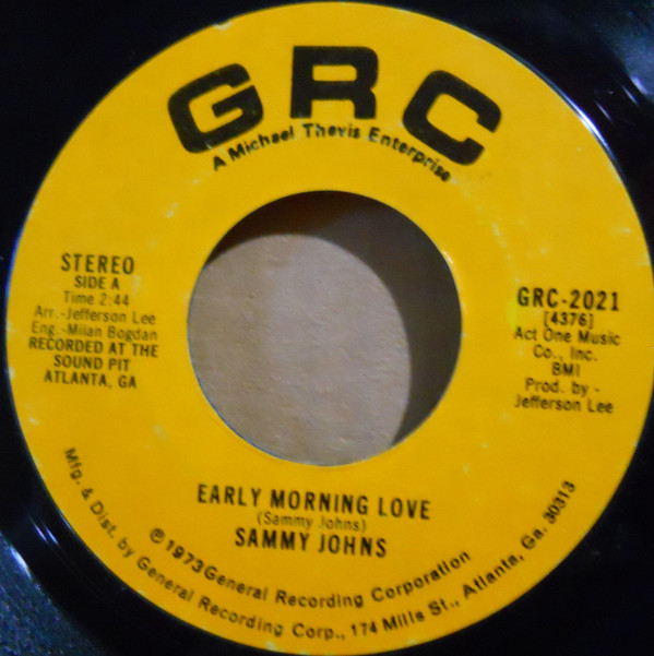 baixar álbum Sammy Johns - Early Morning Love Holy Mother Aging Father