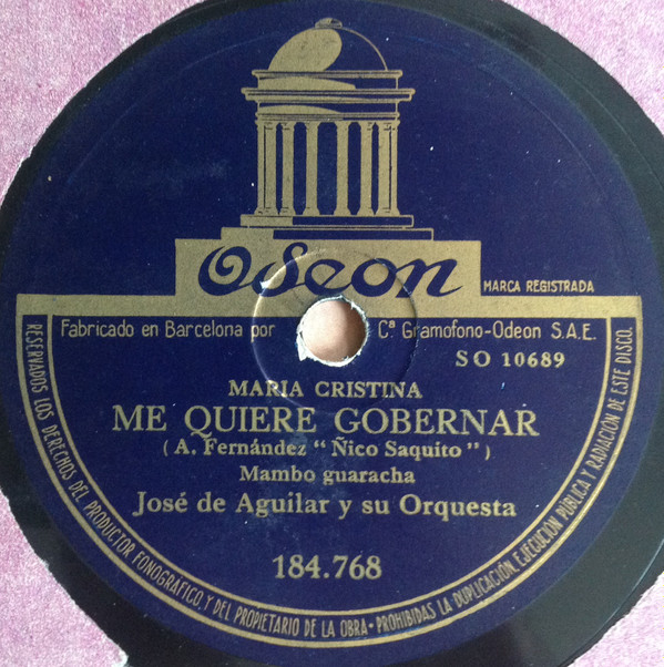 lataa albumi Download José De Aguilar Y Su Orquesta - Maria Cristina Me Quiere Gobernar Torito Bravo album