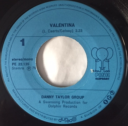 Album herunterladen Danny Taylor Group - Valentina